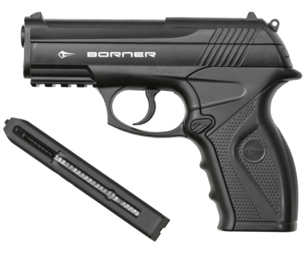 Пневматический пистолет BORNER C11 k.4,5мм. (2)