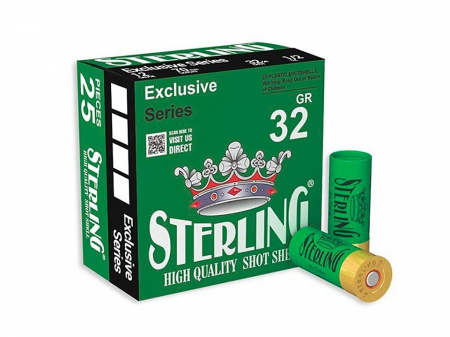 Патрон STERLING 12/70 №1 32гр. BIOR (25)