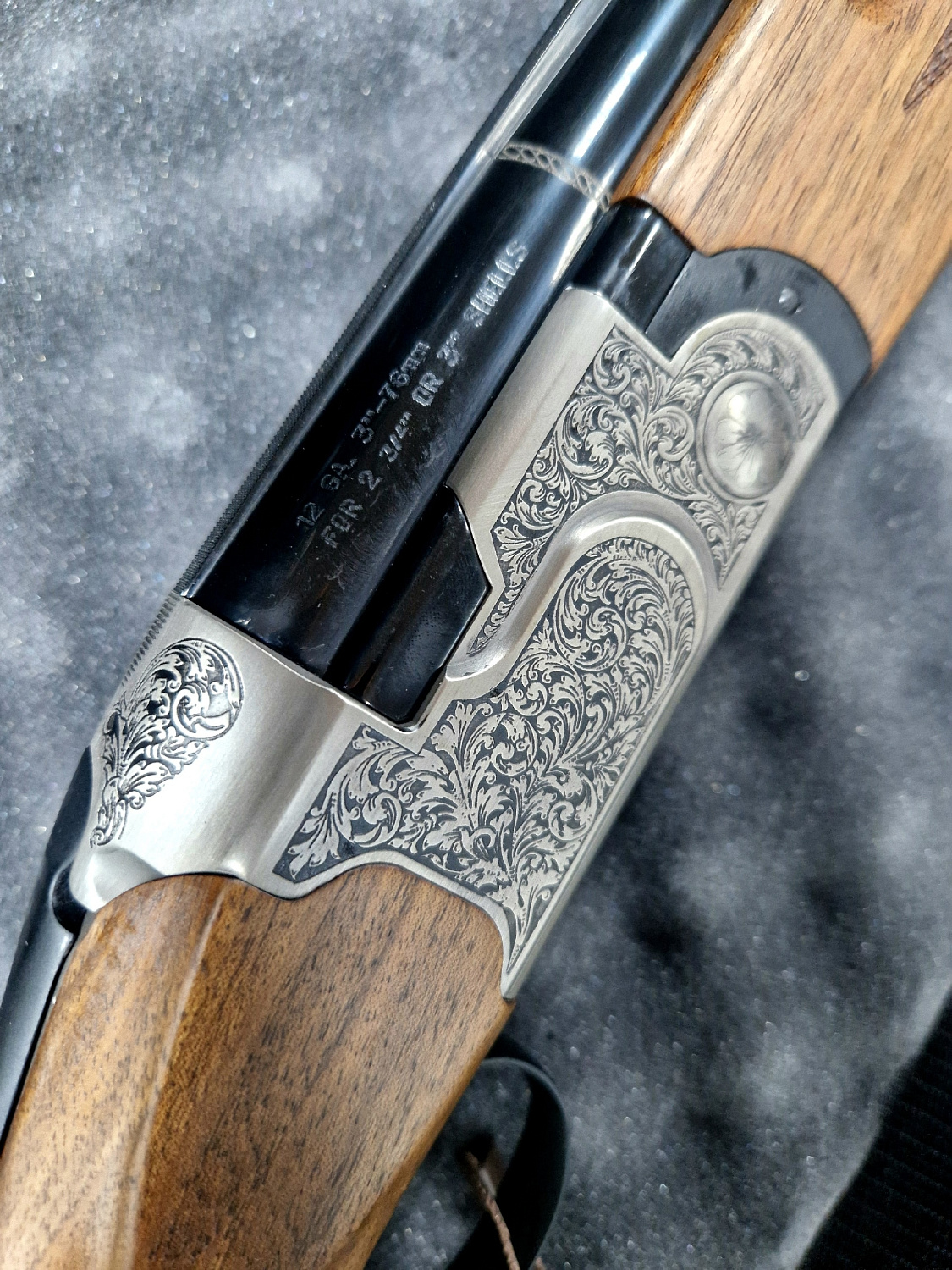 Двустволка ATA SP Silverline I с художественной гравировкой