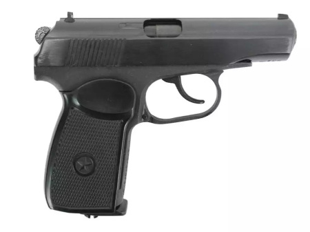 Пневматический пистолет МР-654К с ориг. рук. черная /84372/