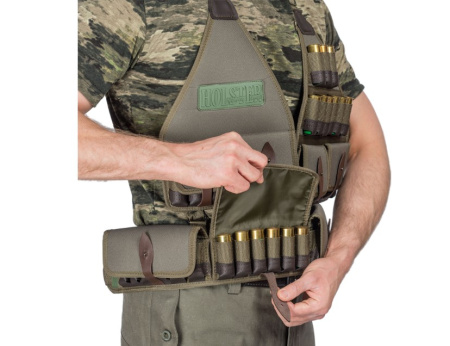 Патронташ Хольстер 12к трансформер на 49 патронов кордура олива /190971031/ (1)