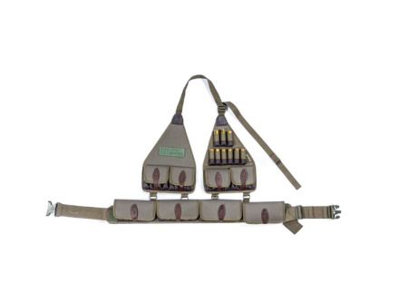 Патронташ Хольстер 12к трансформер на 49 патронов кордура олива /190971031/