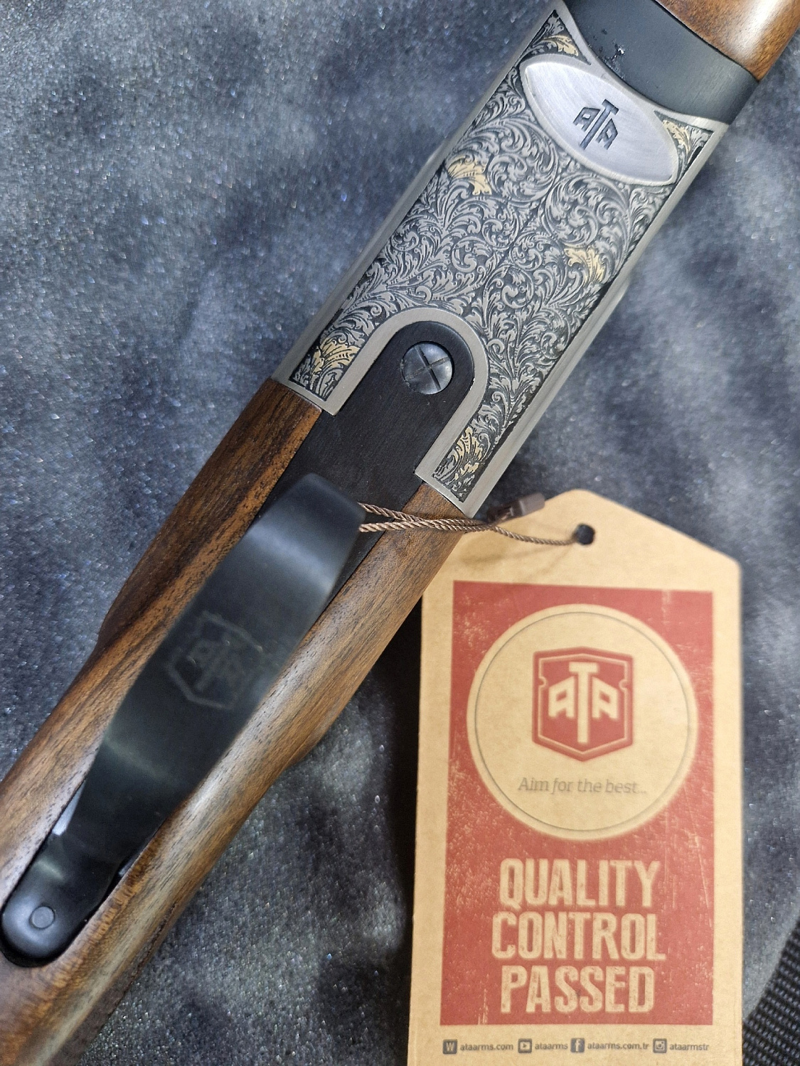 Классическое двуствольное ружье ATA SP Avantgarde White