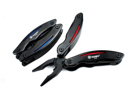 Мультитул Ganzo 10 функций черный /G109/