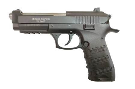 Пневматический пистолет EKOL ES P92 В Black 4,5к металл