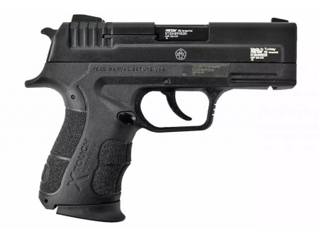 Макет охолощенный пистолета X1 черный к.9мм РАК