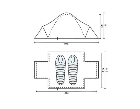 Палатка CAMPACK-TENT Hill Explorer 2 (1)
