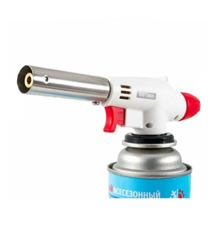 Горелка газовая (белая,пьезо) /4-041/ (1)