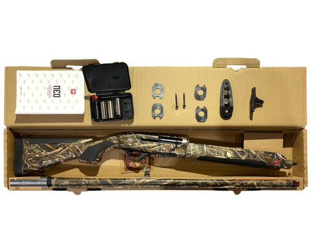 Охот. ружье ATA Neo Х Camo Max5 Combo кал.12/76 760м+610м 5+1патронов п/а инерц.сист.