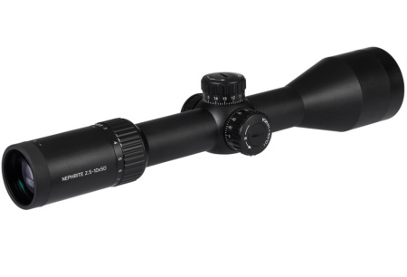 Прицел Gaut Nephrite 2.5-10*50,сетка 61,подстветка красная, 30мм,поправки 1/4 МОА/N251050-61/ (1)