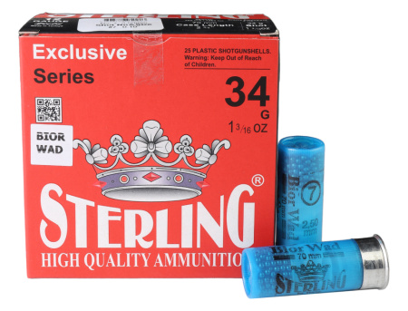Патрон STERLING 12/70 №7 34гр. BIOR (25)