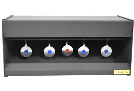 Мишень Shootman автомат с пулеулавливателем Биатлон металл 1,5мм