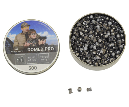Пуля пневм. Borner Domed Pro 4,5мм 0,51гр (500)/1уп.