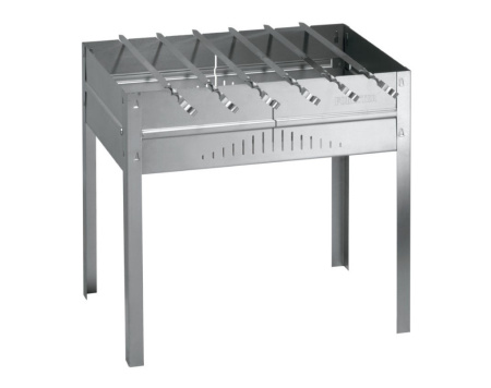 Мангал+6 шампуров FORESTER разборный ребра жест./BC-779/