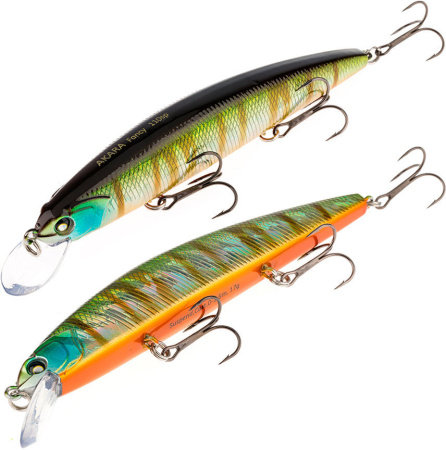 Воблер Akara Fancy 110SP 17 гр. (3/5 oz 4,3 in)  A82/206/208/212 (1)