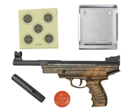 Пневматический пистолет Hatsan MOD 25 MW к.4,5мм