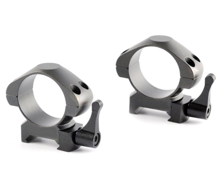 Кольца Nikko Stirling Diamond QR быстросъемные на weaver 30 средние /NSMQR30WM/