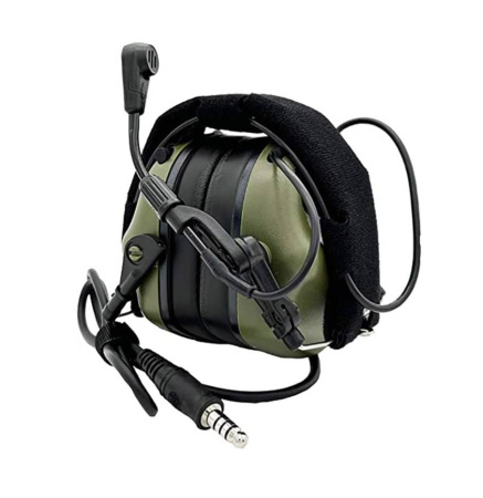 Наушники EARMOR M32 PLUS FG активные тактические с микрофоном Nexus TP-120 NRR22