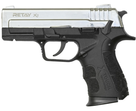 Макет охолощенный пистолета X1 Никель к.9мм РАК (1)