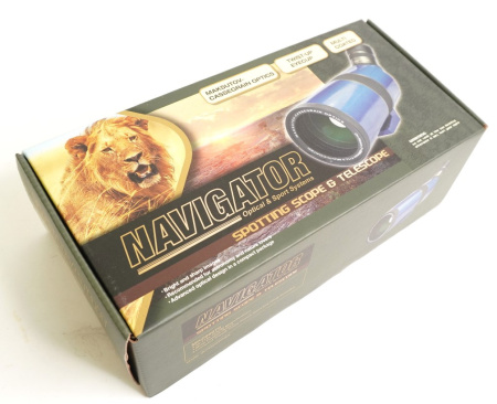 Труба зрительная Navigator 25-75*65 со штативом