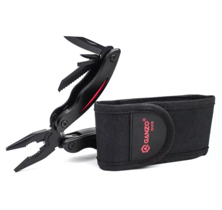 Мультитул Ganzo 10 функций черный /G109/ (2)
