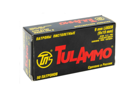 Патрон 9х19 Люгер ОБ 145/9,3 об бим(ТПЗ) (50)/1шт