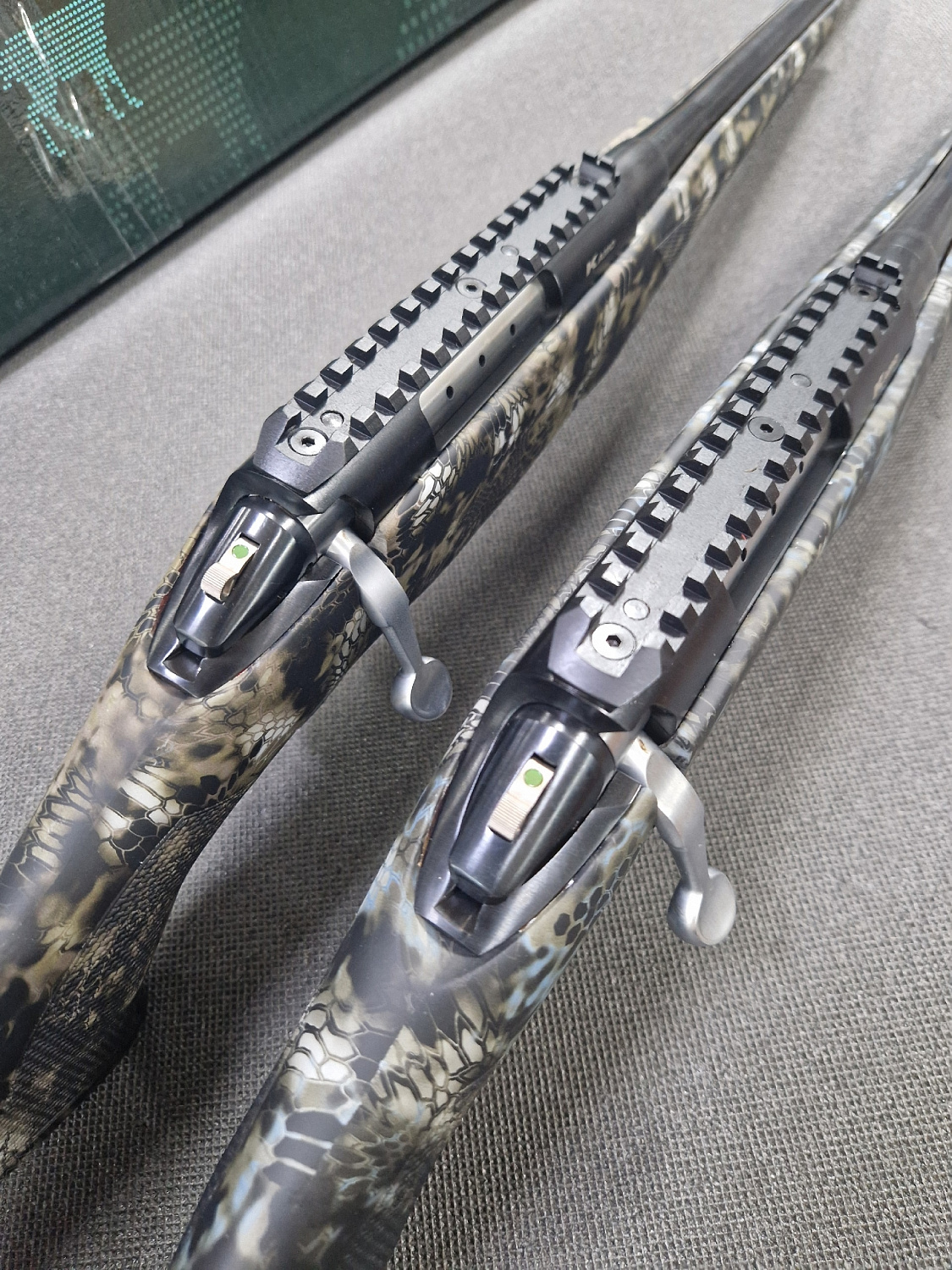 Нарезной карабин Лось-145 кал.308Win в камуфляжной расцветке