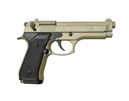 Макет охолощенный пистолета MOD92 (Beretta 92) сатин к.9мм РАК