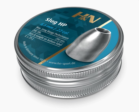 Пуля пневм. H&N Slug HP 5,51мм 1.36г (200)/1уп