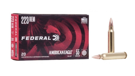 Патрон .223R Federal 3.6гр FMJ/1шт