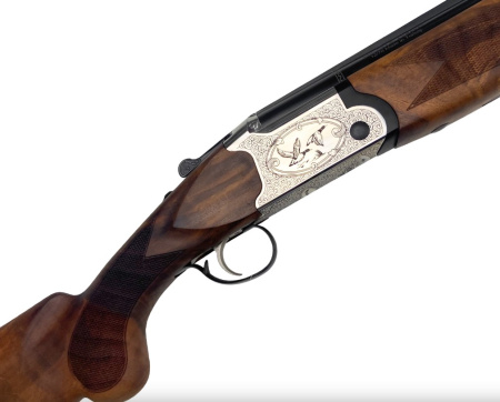 Охот. ружье Beydora BDR 90 к.12/76 L-710 серебристый ресивер сталь гравировка