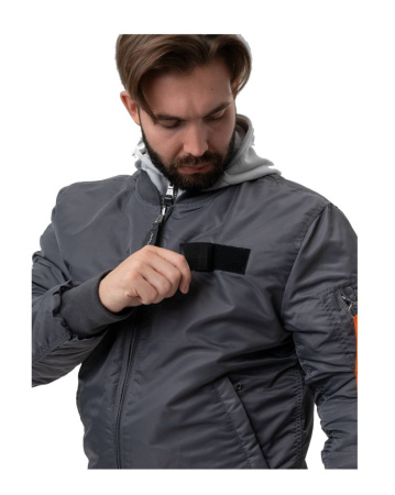 Куртка-бомбер Remington Wenham Gray /RM1706-013/