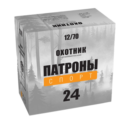 Патрон Охотник к.12/70 №7,5 24гр Спорт (25)