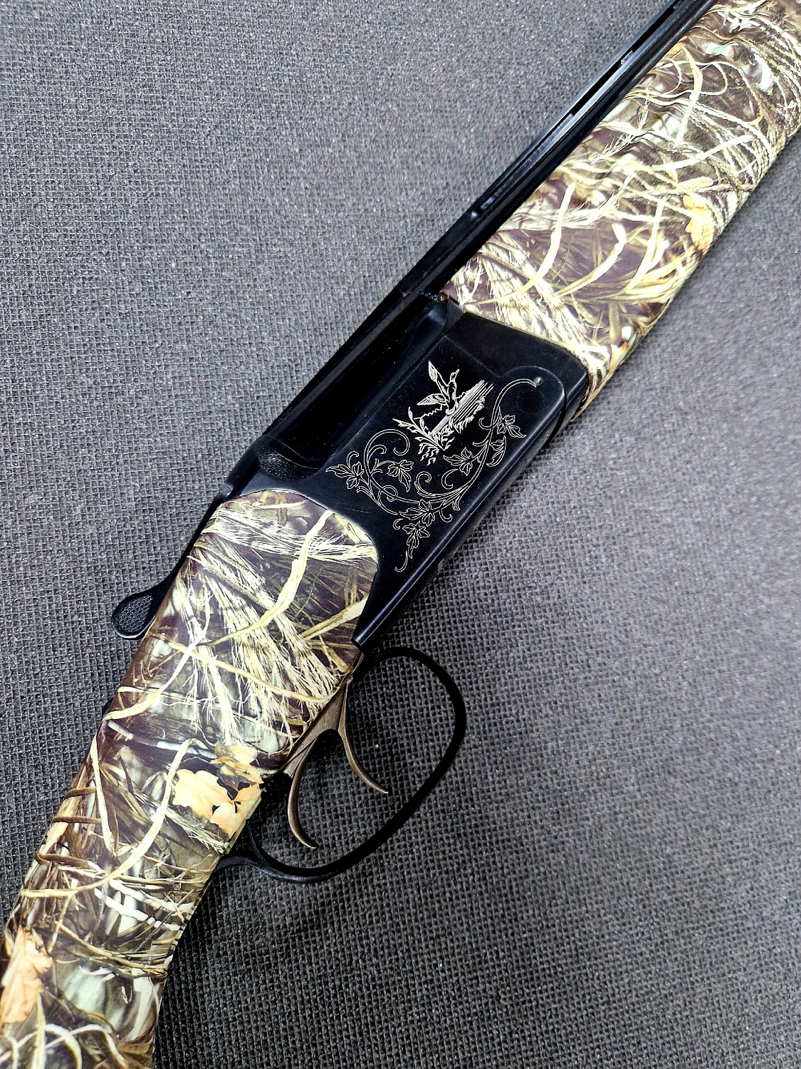 Двустволка МР-27 М 12/76 РУСИЧ в исполнении "Камыш желтый"