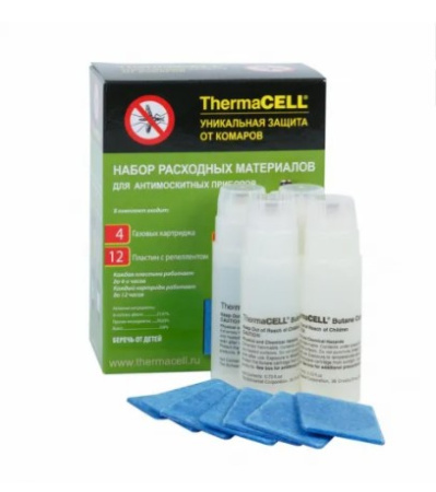 Набор запасной (4газовых катриджа+12 пластин) /MR 400-12/ (2)