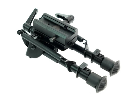 Сошки Patriot быстросъемные Weaver с кач.базой и подлоком поворот 360гр. 6-9