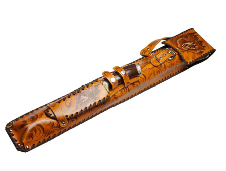 Набор шампуров в колчане №2 с ножом подарочный