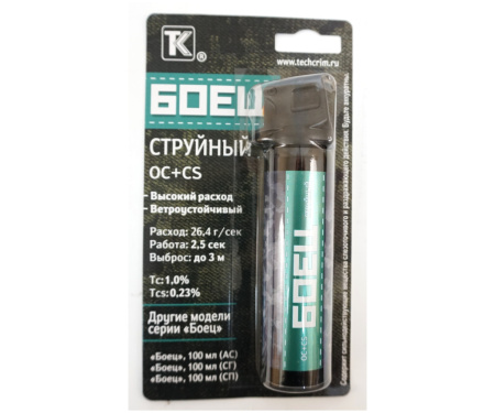 газовый баллончик Боец струйный 100мл (1)