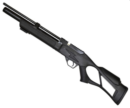 PCP Пневматическая винтовка Hatsan FLASH 101 QE SET k.6.35мм (насос+прицел+сошки+чехол+пульки)