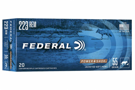 Патрон .223R Federal 3.6гр Power Shok SP /1шт