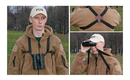 Ремень Veber для биноклей разгрузочный плечевой