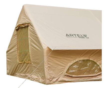 Надувная палатка ARTELV TISO – M Бежевая
