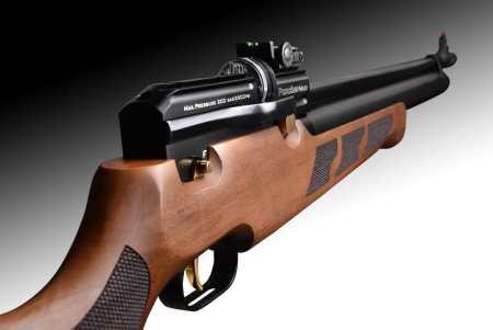 PCP Пневматическая винтовка Puncher maxi 3 k.6,35мм орех