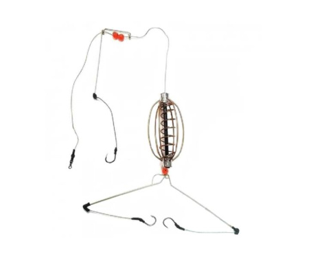 Кормушка Ogon Fish оснащенная Арбуз 50гр 3кр.№9 Leadcor Climax 45ib