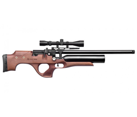 PCP Пневматическая винтовка Puncher maxi 3 k.6,35мм орех Nemesis