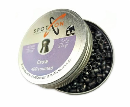 Пуля пневм. Spoton Crow 4,5мм 0.54гр (400)/1уп.