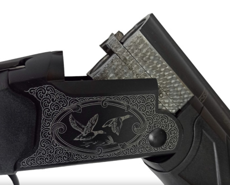 Охот. ружье Beydora BDR 90 к.12/76 Synthetic L-760 черный ресивер гравировка