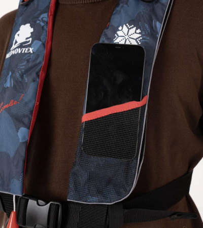 Жилет спасательный самонадувной Mednovtex