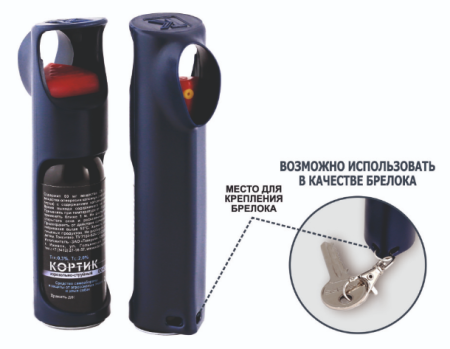 газовый баллончик Кортик Футляр /25мл/ (2)