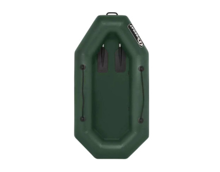Лодка ПВХ Фрегат М-1 Оптима Лайт-200 зеленая с гребками